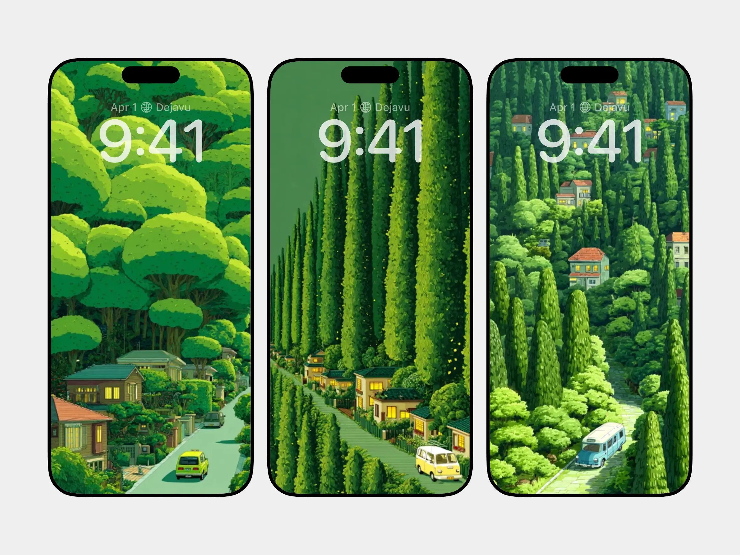 Serene Forest Living: Harmonious Homes Amidst Towering Greenery