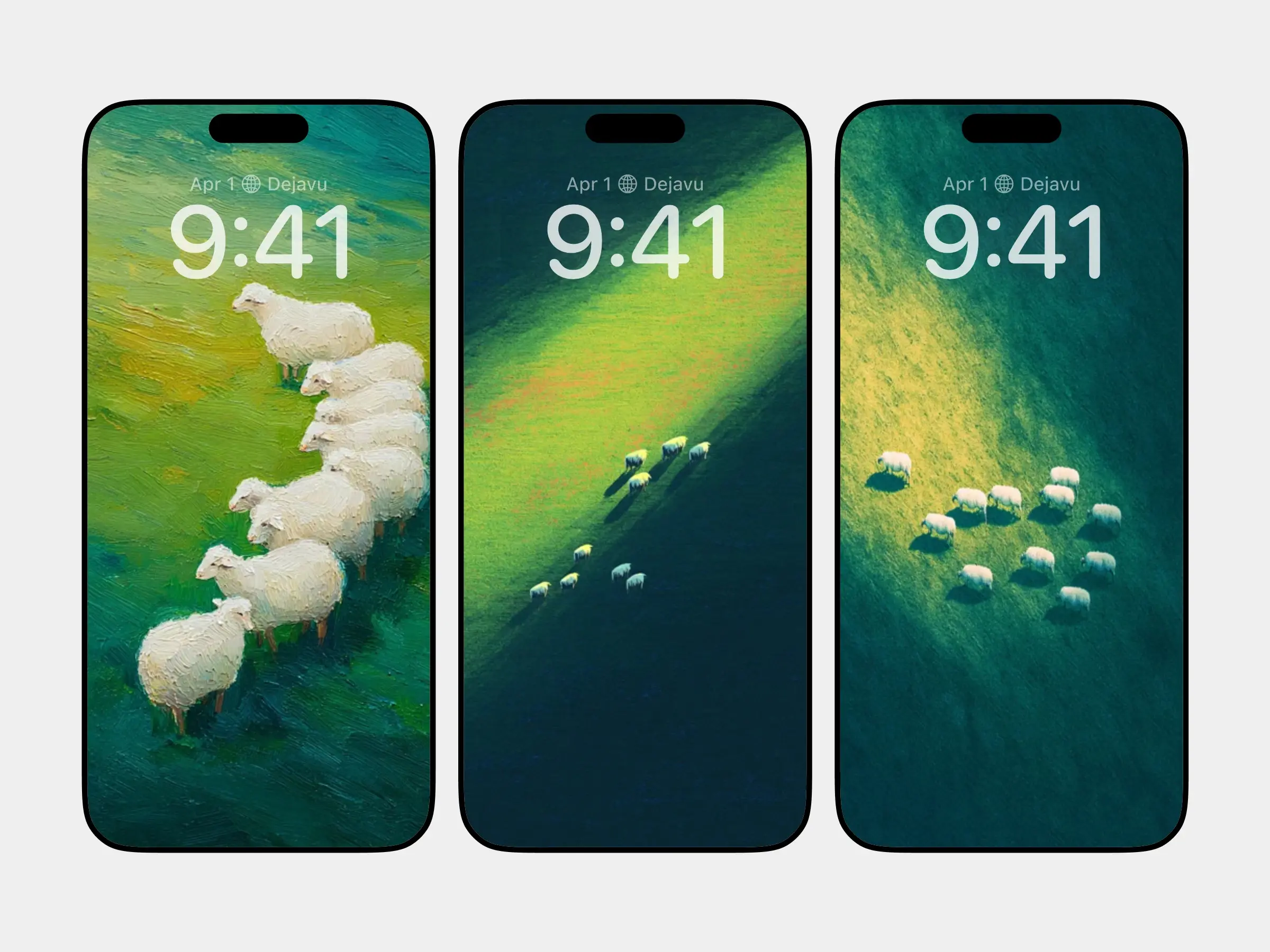 Sheep Herd in Nature: A Study of Collective Movement and Individual Presence