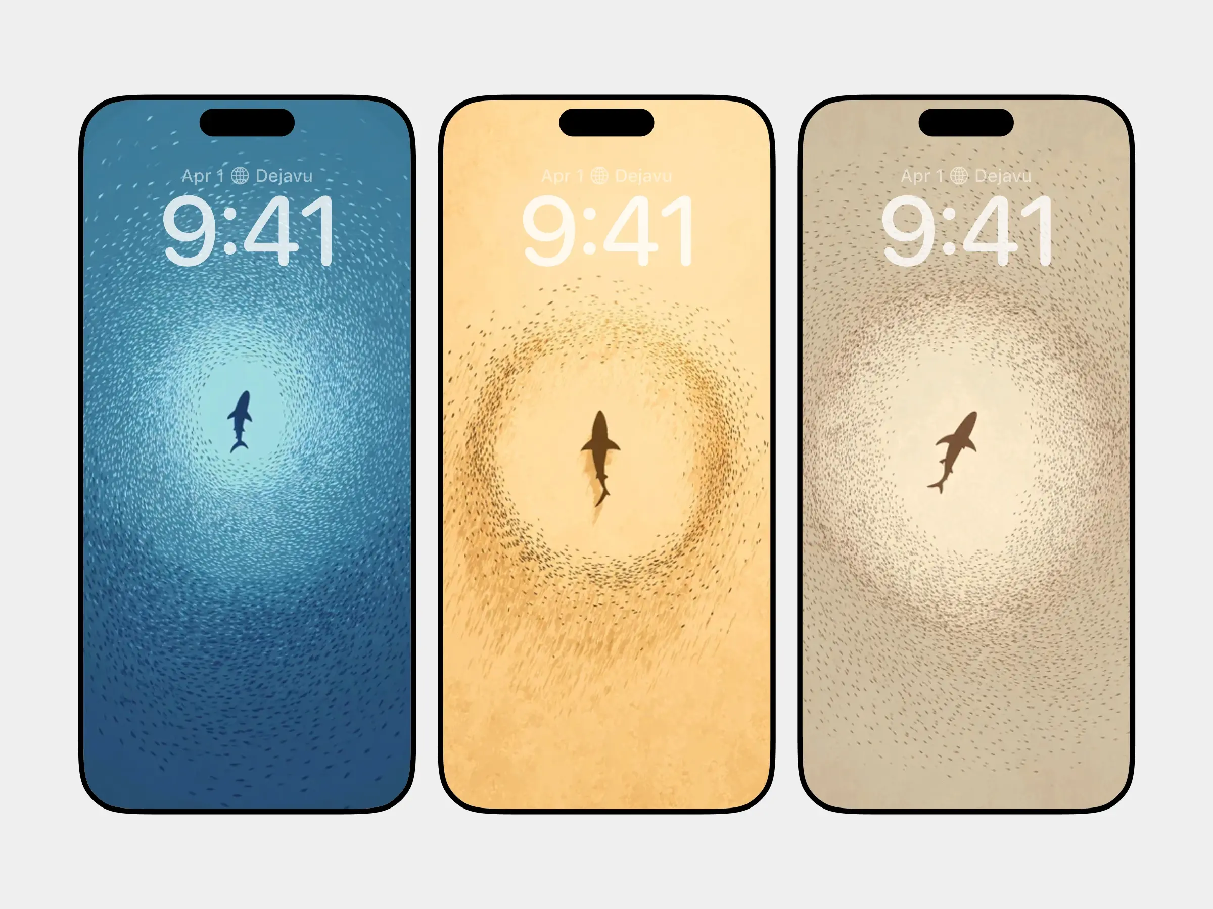 Solitary Cruise in the Deep Blue Vortex