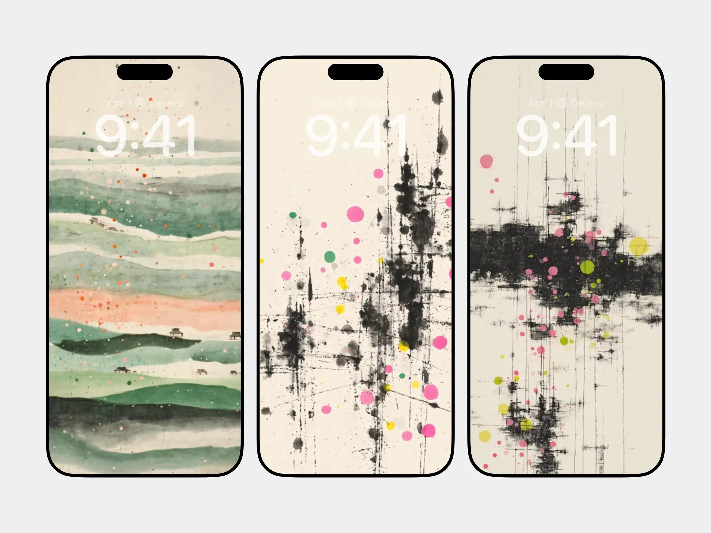 Contemporary Ink Abstractions: Where Tradition Meets Modernity