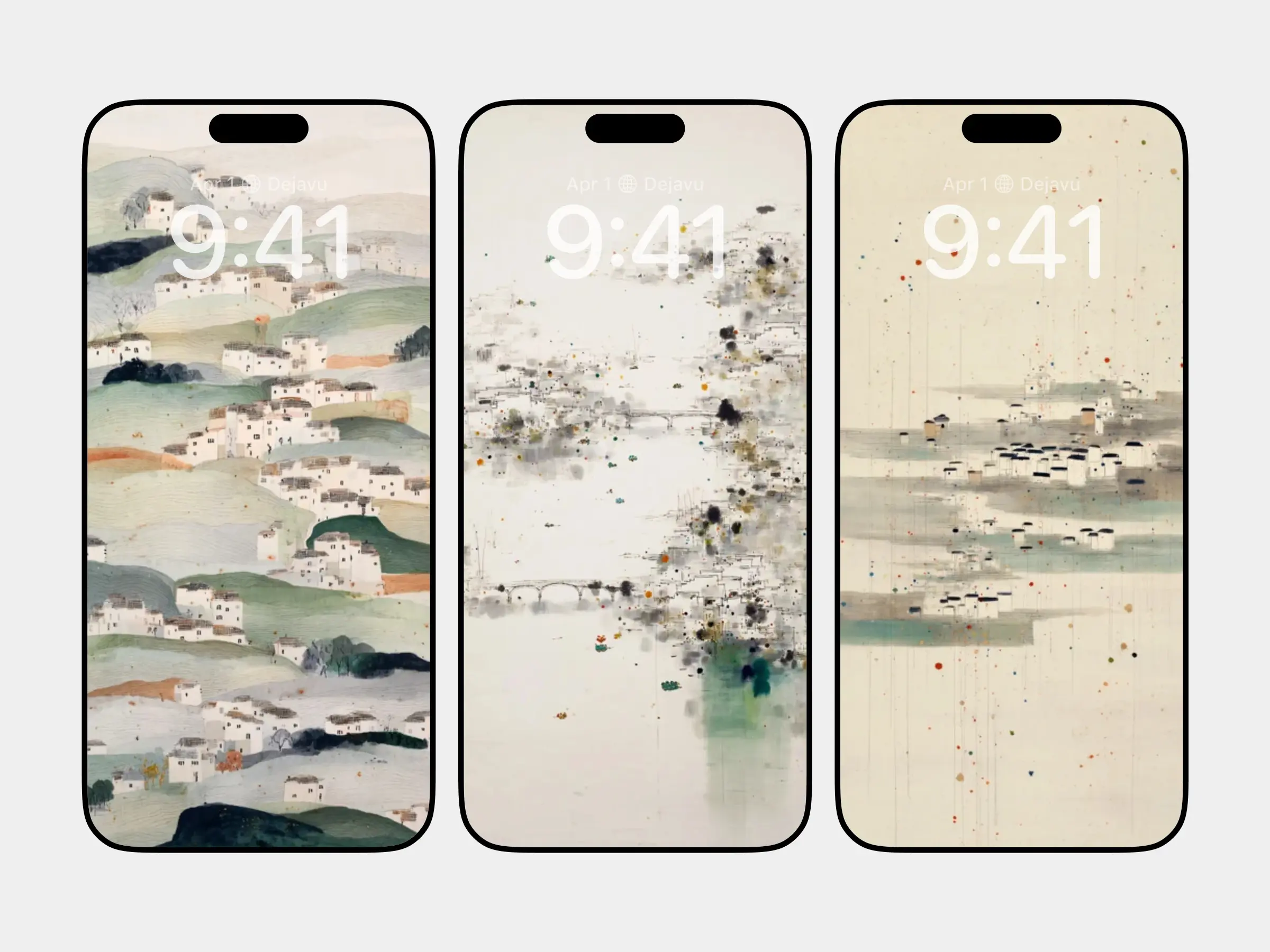 Poetic Jiangnan: White Walls and Black Tiles in Ink Wash Style