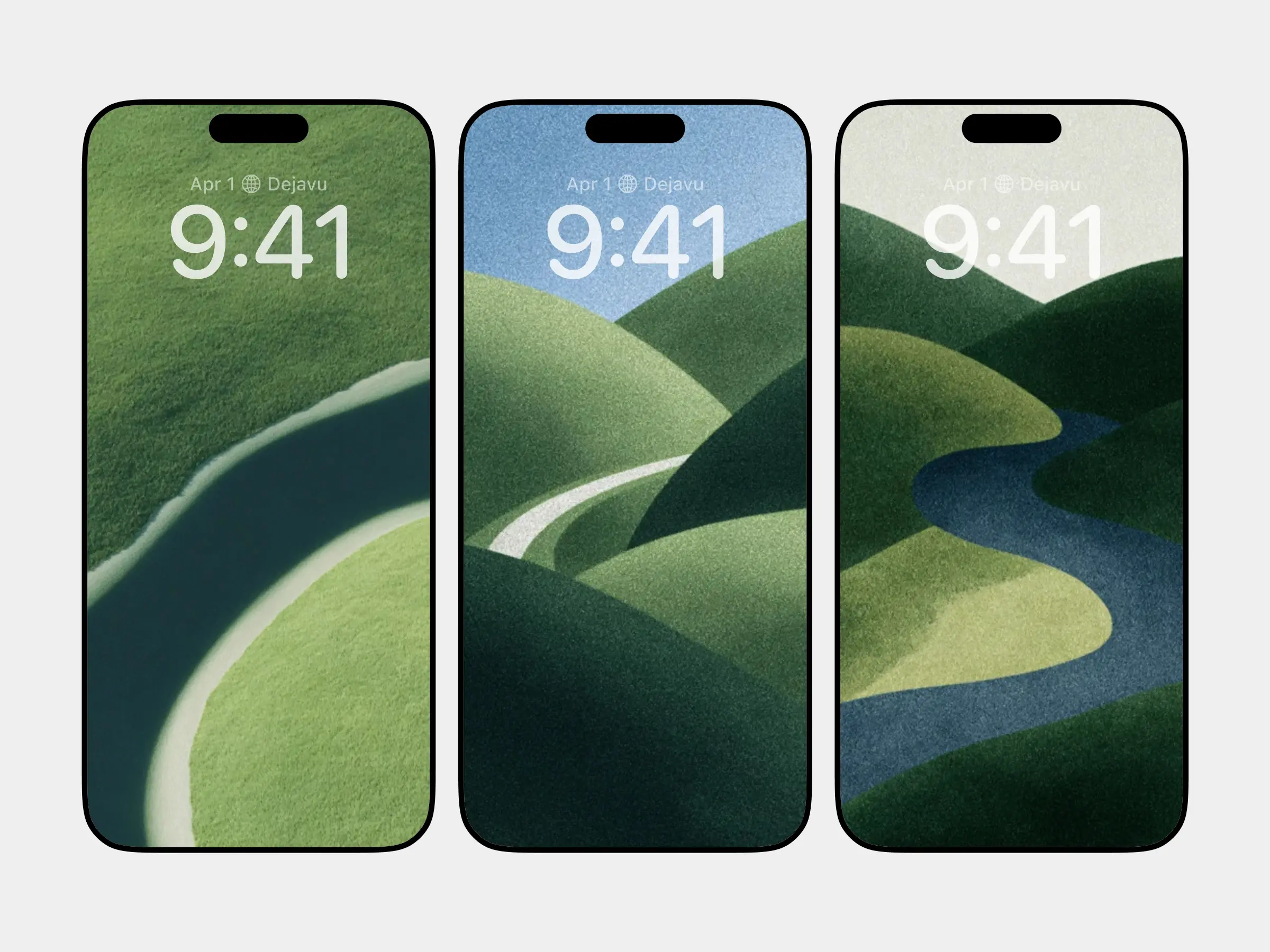 Quiet Flow of Green Hills