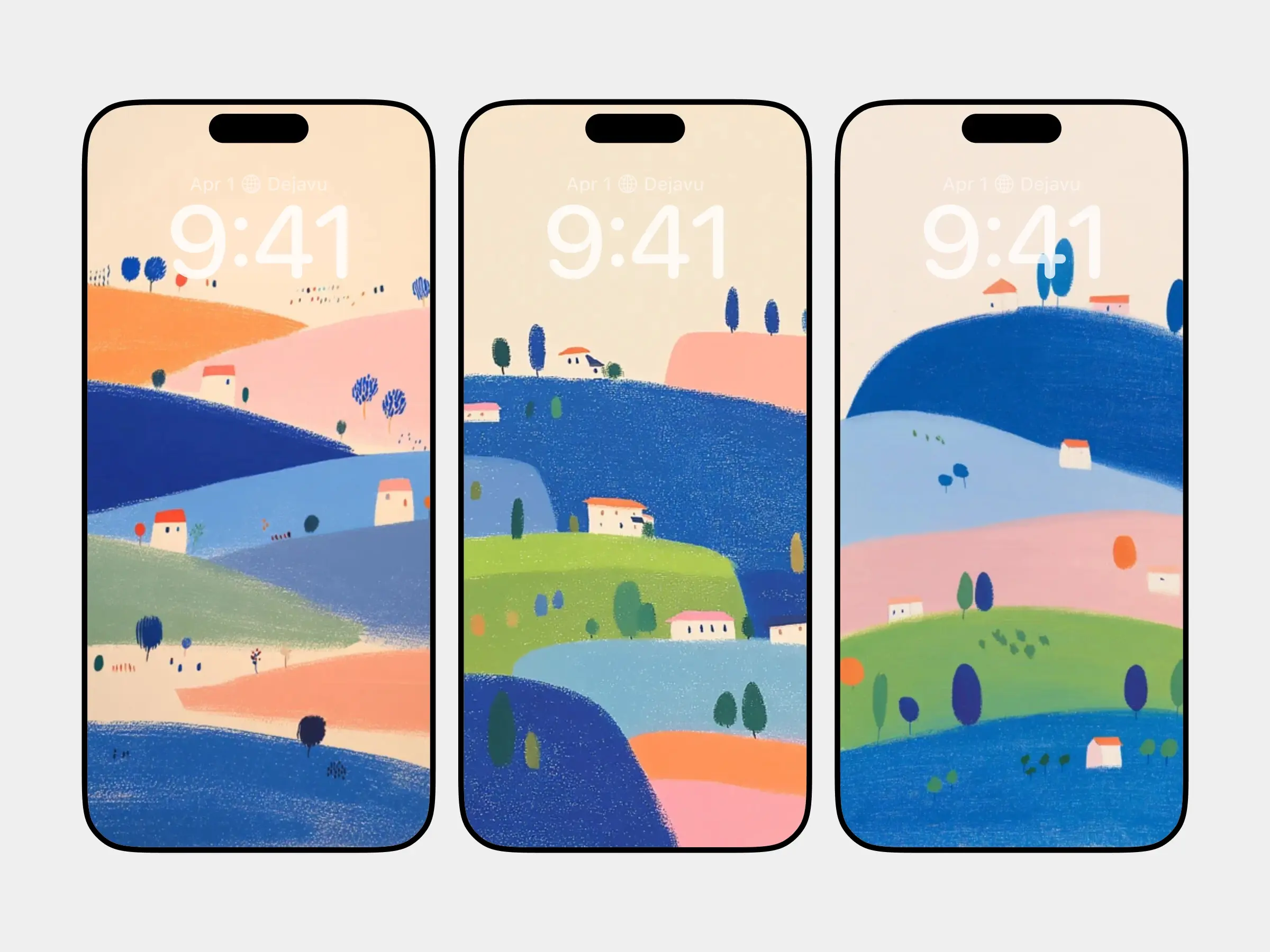 Quiet Hills and Colorful Homes Collection
