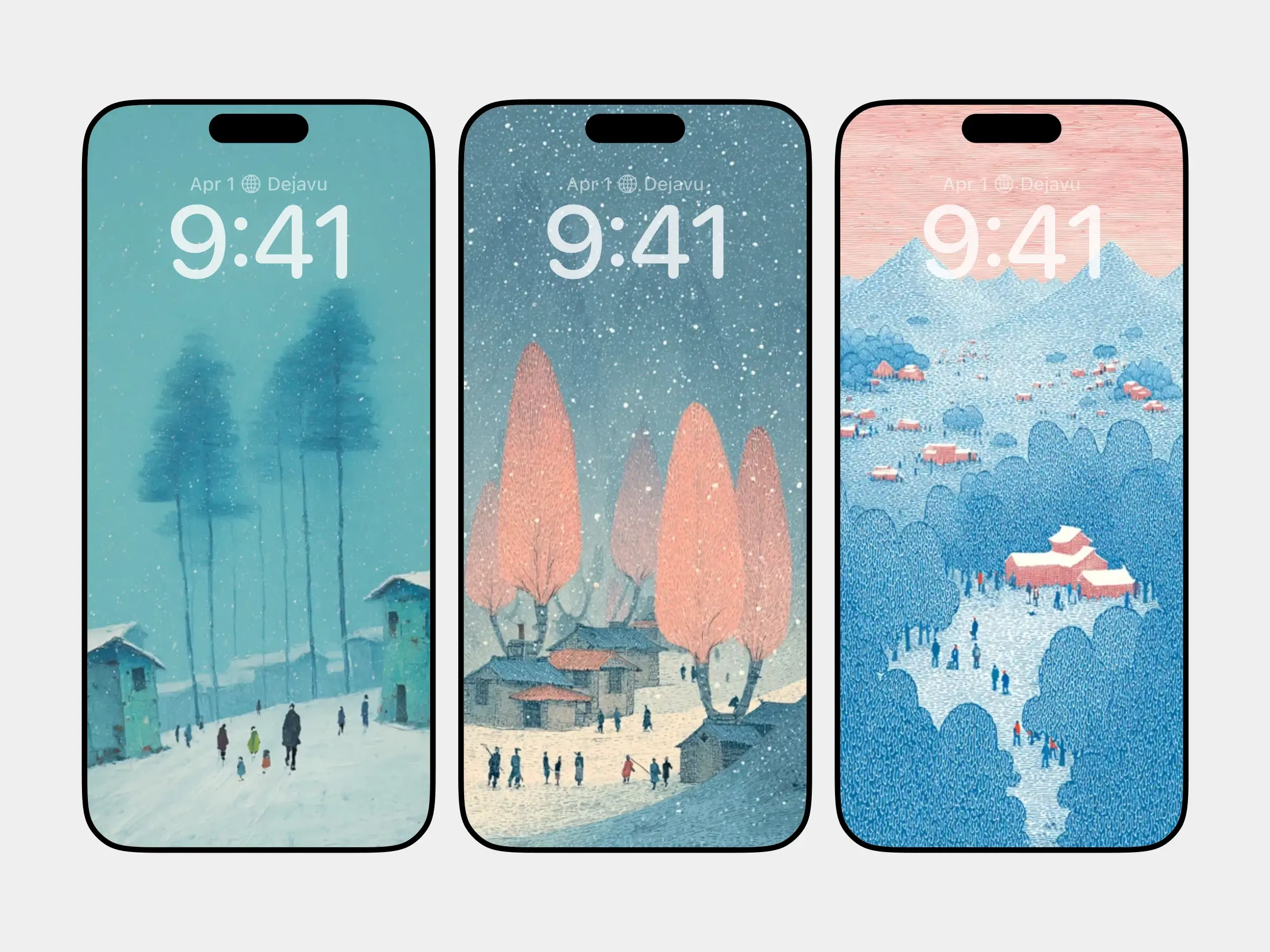 Whispers of a Snowbound Village