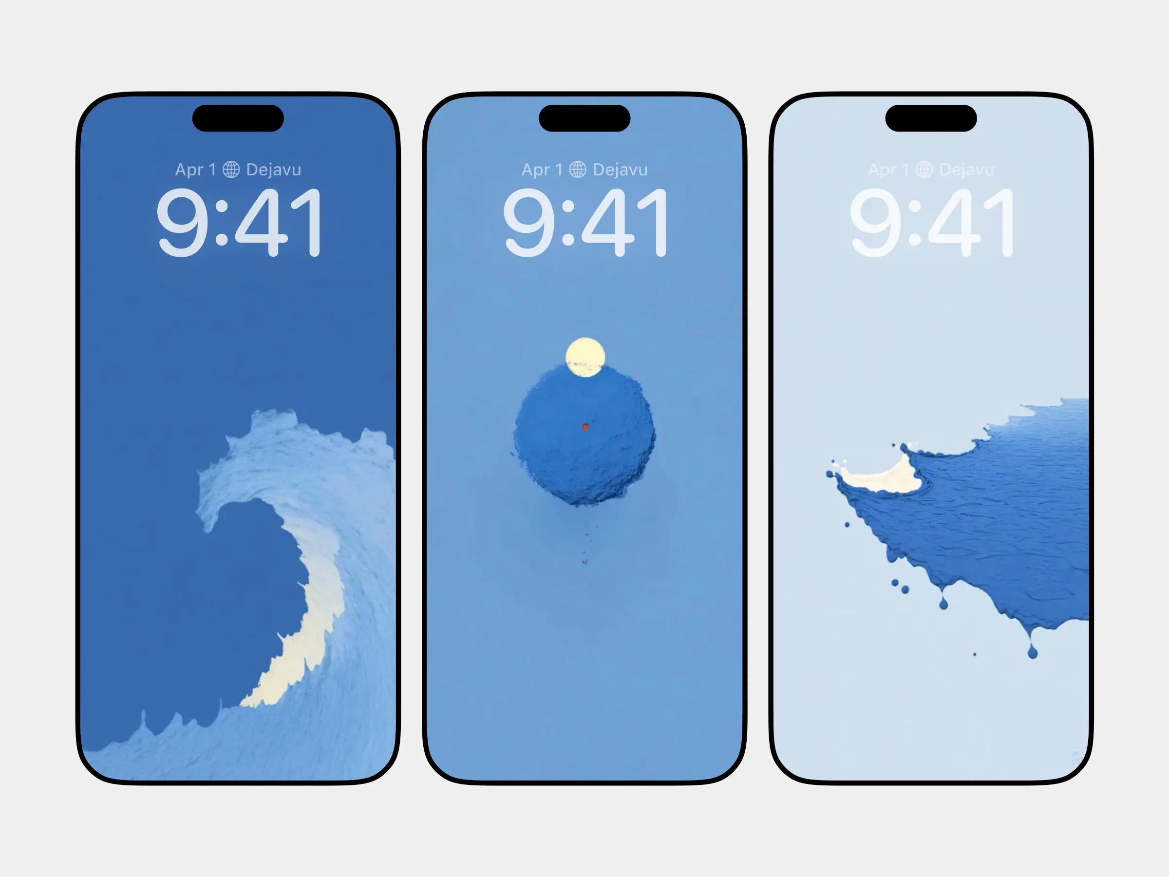 Ethereal Blue Fluid Dynamics