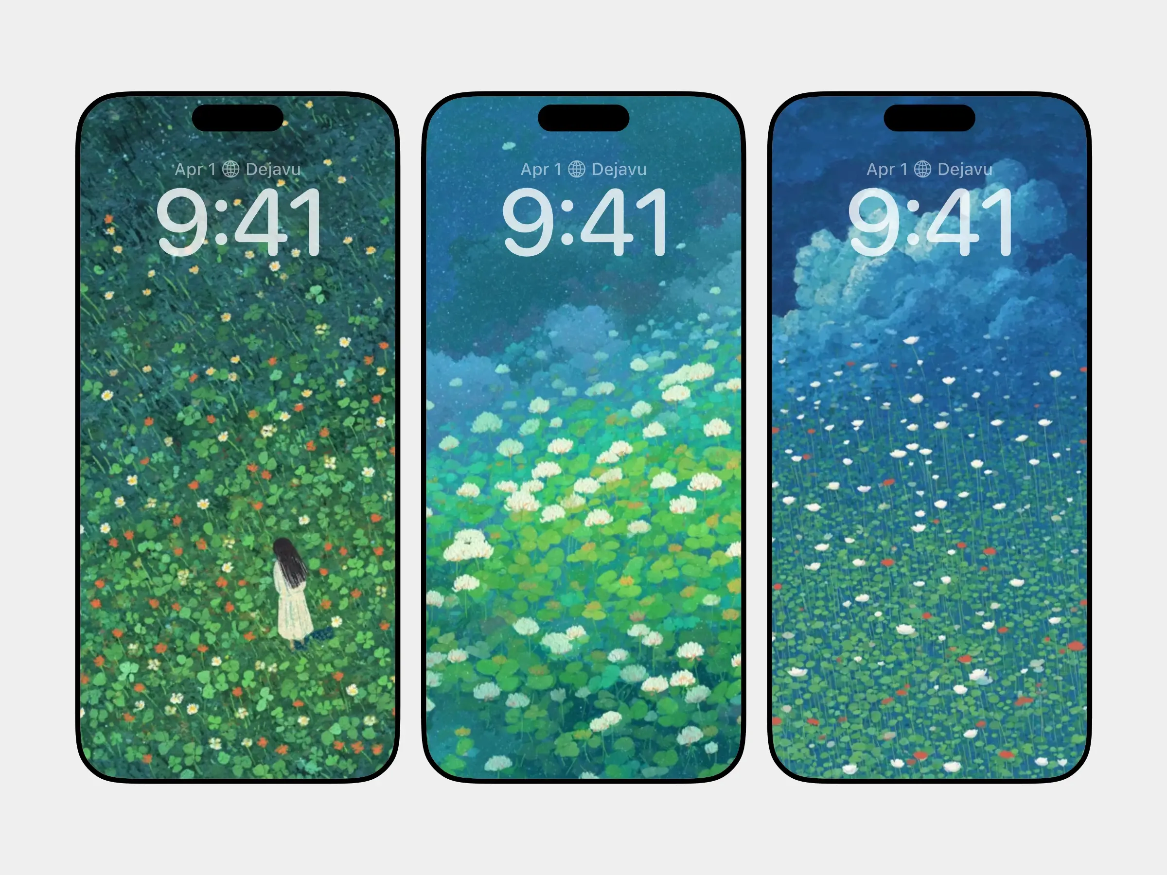 Quiet Clover Field Print